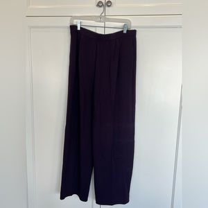 NWT St. John Collection Evening Knit pleated slacks